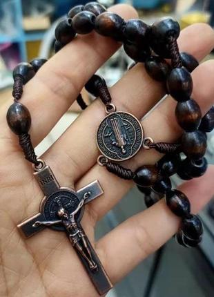 Деревянная вервица. вервичка. розарий