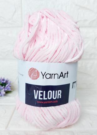 Yarnart velour велюр 854 рожевий