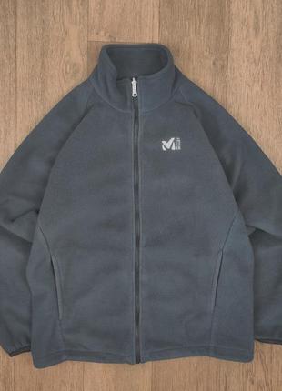 Флис millet флиска кофта свитер серая мужская подкладка tnf outdoor спортивная тепла1 фото