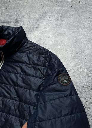 Чоловічий мікропуховик napapijri down micro puffer jacket4 фото