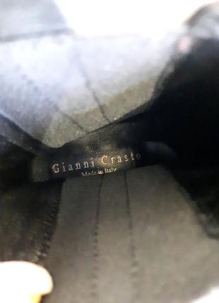Gianni crasto (италия) ботинки челси натуральная кожа8 фото