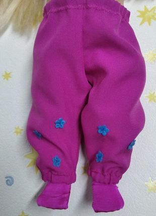 Одяг на ляльку пупса бебі бон светр штани шкарпетки4 фото