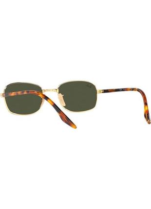 Сонцезахисні окуляри ray-ban rb3690 square sunglasses 001-31 - arista/green5 фото