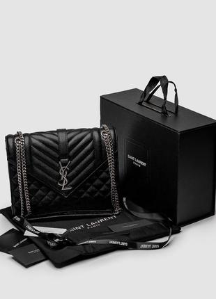 Saint Laurent Cardi Coats for Women Saint laurent envelope medium in quilted leather square 3500 158437297