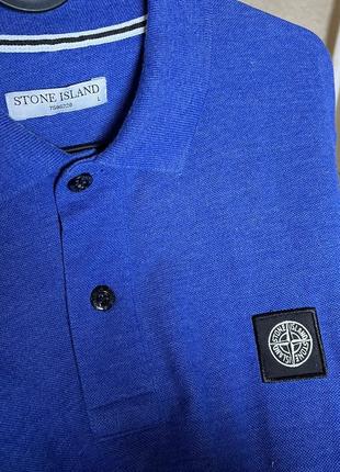 Футболка поло stone island р.l2 фото