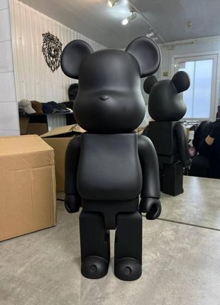 Ведмідь bearbrick чорний a214