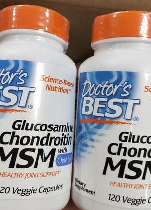 Глюкозамин, хондроитин и мсм с optimsm, сша