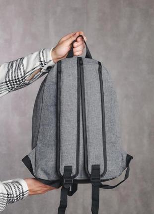 Рюкзак матрац сірий меланж adidas5 фото