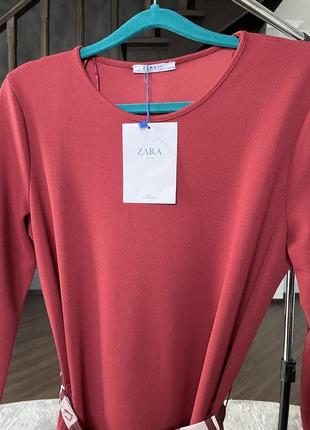 Трикотажна сукня zara4 фото