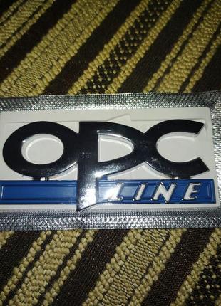 Шильдик опель opc line