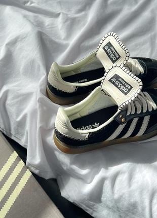 Adidas wales bonner x samba pony 'black'4 фото