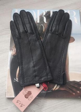 Женские лайковые перчатки gsg black