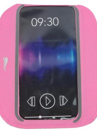 Сумка, чохол для смартфона на руку для бігу crivit рожева7 фото