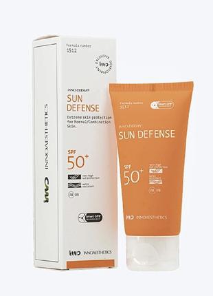 Солнцезащитный крем inno-derma sunblock с spf +50