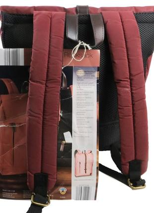Молодіжний світловідбивний рюкзак 15l modischer rucksack бордовий7 фото