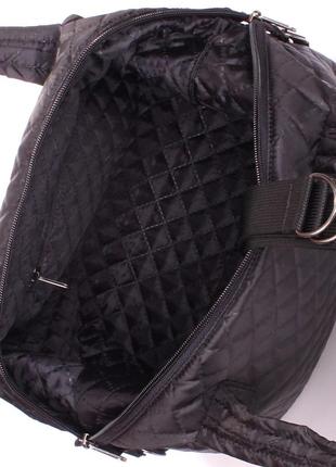 Стеганая сумка poolparty tokyo черная3 фото