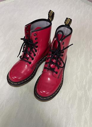 Черевики dr. martens шкіряні високі