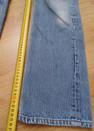 Джинси сині  levi's 501-0115 
size w 33 l 34
 made in u.s.a 
стан ідеальний, ідеальні потерті джинси8 фото