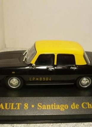 Renault 8 - такси 1:43 ixo models