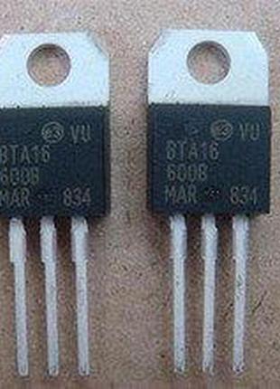 Bta16-600b симистор на 16 ампер 600 вольт, ізольований корпус