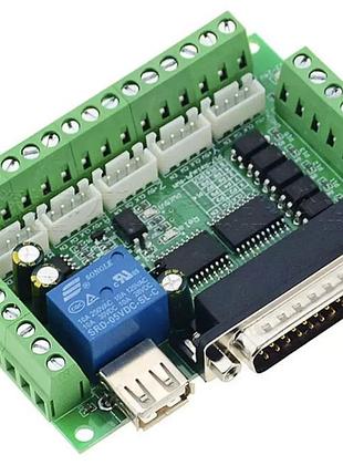Контролер керування чпу 5 осей mach3 lpt плата модуль