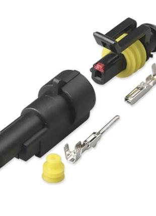 Роз'єм і гніздо 1pin (тато-мама) водонепроникний коннектор/з'є...