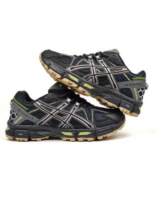 Asics gel-kahana 8 navy gray black8 фото