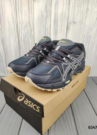 Asics gel-kahana 8 navy gray black2 фото