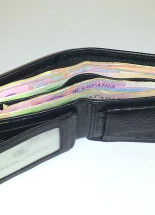 Чоловічий гаманець solido 306a з натуральної шкіри2 фото