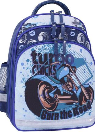 Рюкзак шкільний bagland mouse 225 синій 551 (0051370)