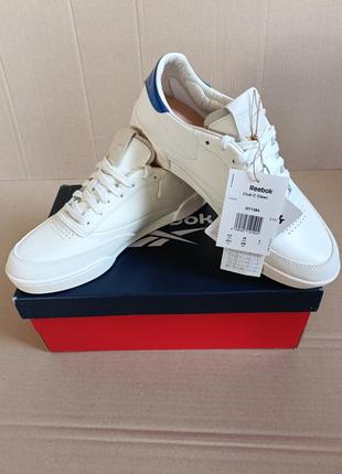 Женские кожаные кеды кроссовки reebok c club clean. новые в коробке оригинал2 фото