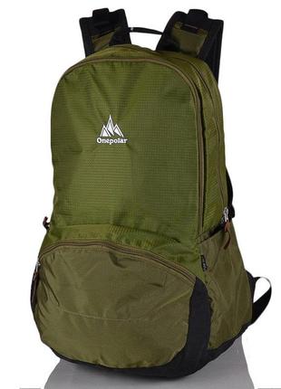 Рюкзак для ноутбука onepolar мужской рюкзак с отделением для ноутбука onepolar  w1803-green
