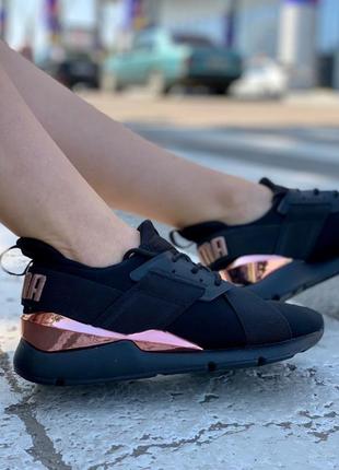 Жіночі кросівки puma Fusion muse black10 фото