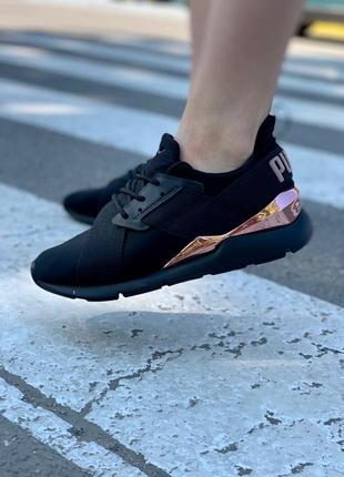 Жіночі кросівки puma Fusion muse black9 фото