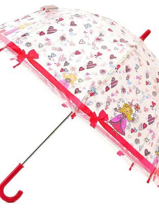 Прозрачный детский зонт zest. расцветка принцесса1 фото