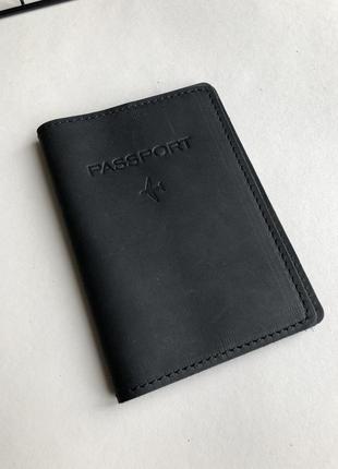 Акція!!!обкладинка на паспорт зі шкіри, hand made, обложка на паспорт4 фото