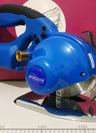 Дисковий 100мм акумуляторний розкрійний серво ніж worlden rcs-100 cd2 фото