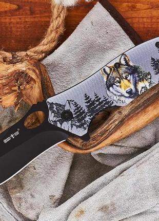 Ніж складаний 19014 (grand way)+вогниво + подарунок + документ...