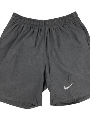 Мужские спортивные шорты nike, цвет темно-серый, разные размеры в наличии1 фото