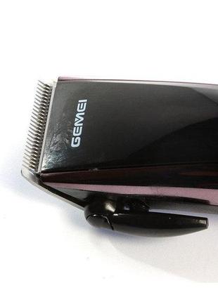 Чоловіча машинка для стриження волосся голови gemei gm-813 три...3 фото