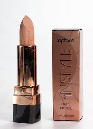 Матова помада для губ matte lipstick instyle no 01 topface (2000001997123)