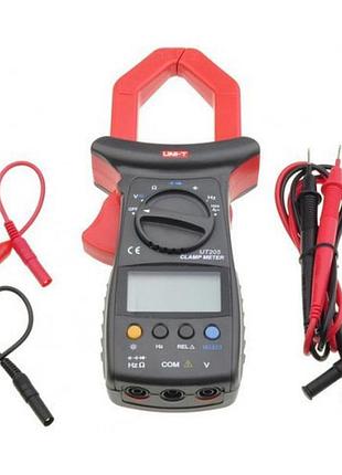 Токові кліщі uni-t ut205 мультиметр тестер 4