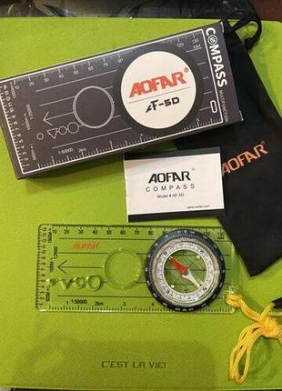 Компас тактичний aofar af-5d nato+чохол
