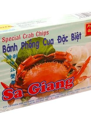 Рисові чипси sa giang зі смаком краба 200 г