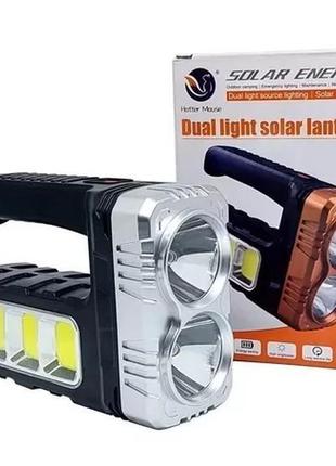 Ліхтарик torch bl-7702b-cob ⁇ світлодіодний акумуляторний ліхт...