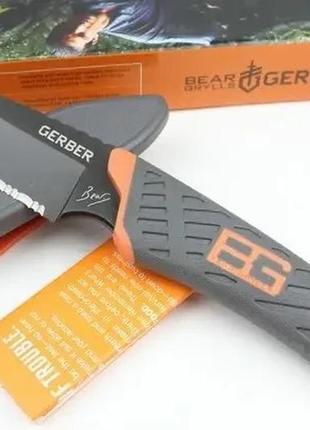 Туристичний ніж gerber bear grylls compact fixed blade (31-001...