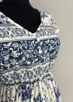 Женское летнее платье из вискозы2 фото