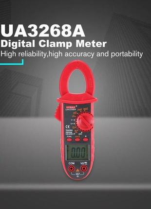Токові кліщі ua3268a мультиметр тестер