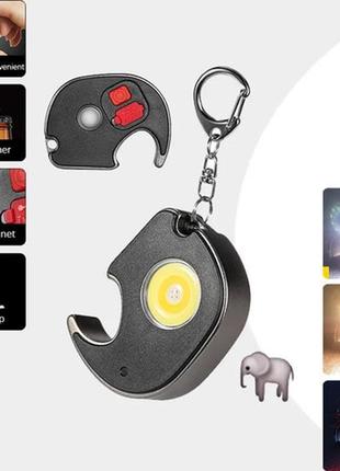 Ліхтар multifunctional w5132-cob (white+yellow+red), li-ion ак...