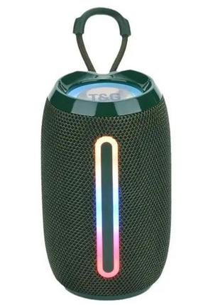 Bluetooth-колонка tg653, з функцією speakerphone, радіо, green